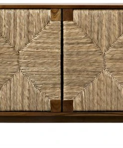 Noir Brook 4 Door Sideboard, Teak Media Consoles & TV Stands