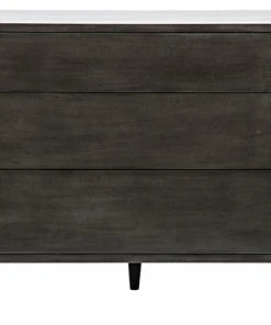 Chests & Cabinets Noir QS Morten 9 Drawer Dresser, Pale