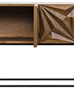 Noir QS Zurich Console, Dark Walnut LIVING ROOM 14 Noir QS Zurich Console, Dark Walnut LIVING ROOM