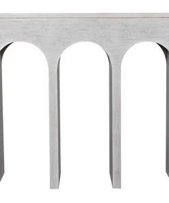 Noir Bridge Console, White Wash