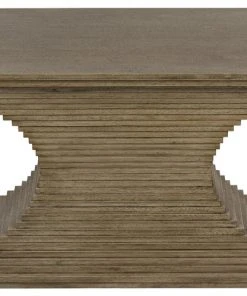 Noir Cambio Console, Bleached Walnut LIVING ROOM