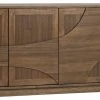 Media Consoles & TV Stands Noir Collage Sideboard, Dark Walnut