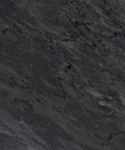 Noir Balin Console, Dark Walnut And Black Marble