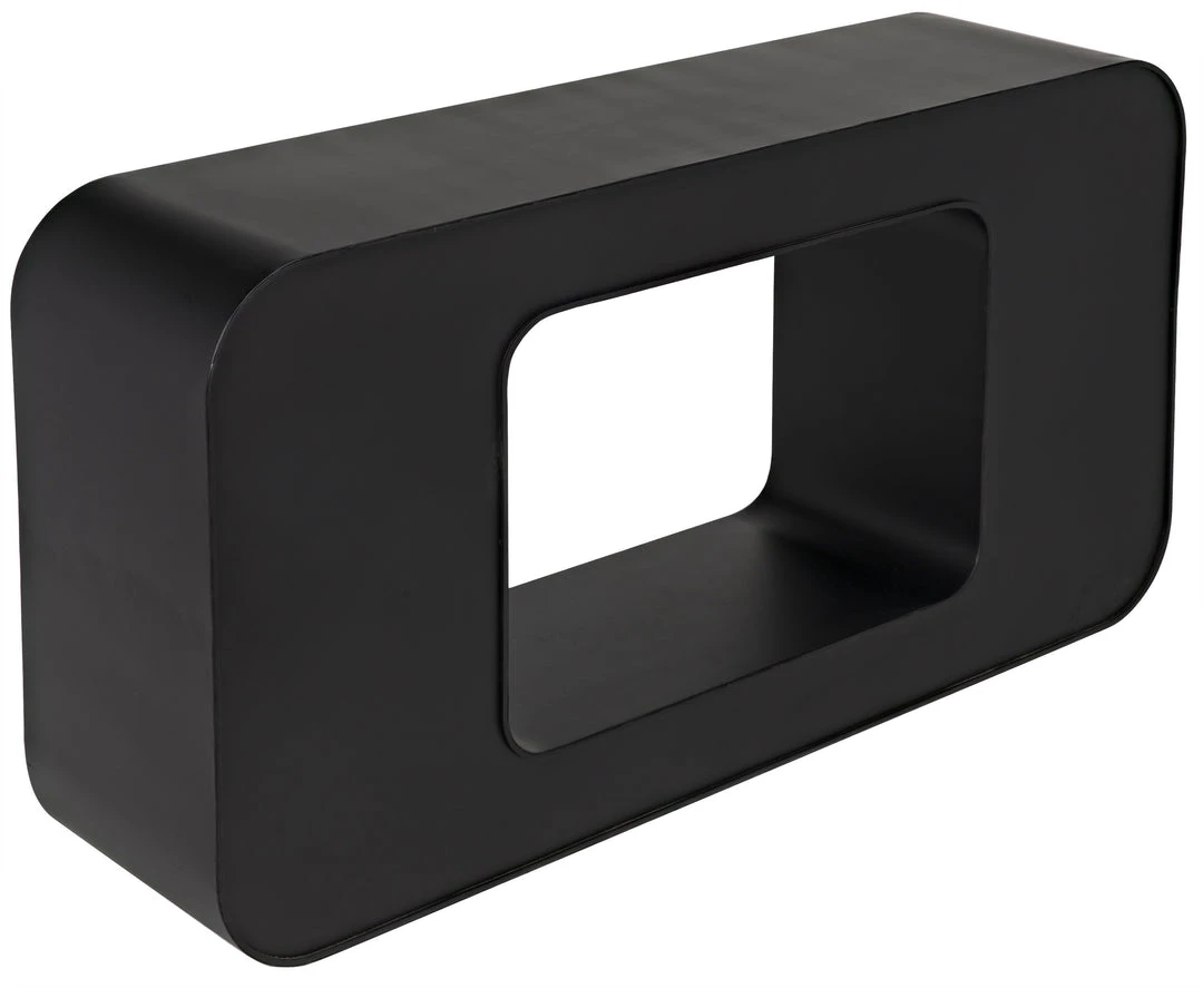 Noir Shylock Console, Black Metal 8 Noir Shylock Console, Black Metal
