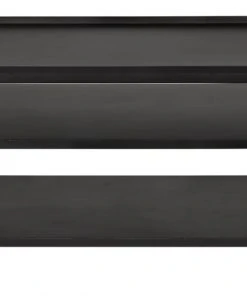 LIVING ROOM Noir Cassio Consode, Black Metal