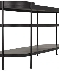 LIVING ROOM Noir Cassio Consode, Black Metal