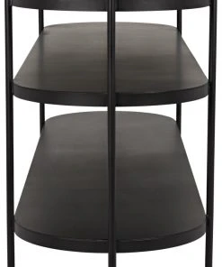 LIVING ROOM Noir Cassio Consode, Black Metal