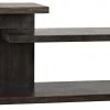LIVING ROOM Noir Lou Console, Ebony Walnut