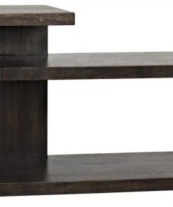 LIVING ROOM Noir Lou Console, Ebony Walnut