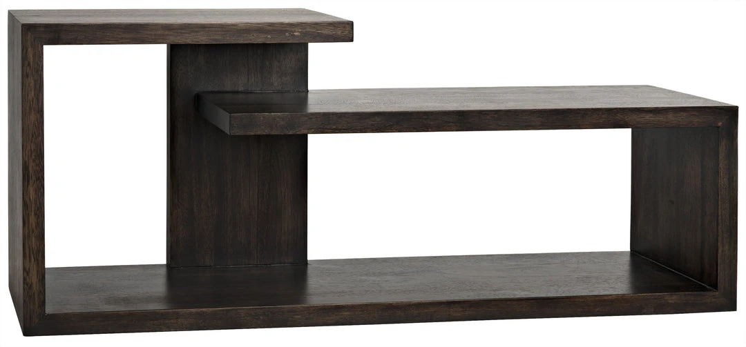 LIVING ROOM Noir Lou Console, Ebony Walnut 3 LIVING ROOM Noir Lou Console, Ebony Walnut