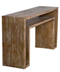 Console Tables Noir Caine Console, Grey Wash