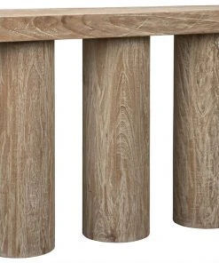 LIVING ROOM Noir Sonata Console, Distressed Mindi