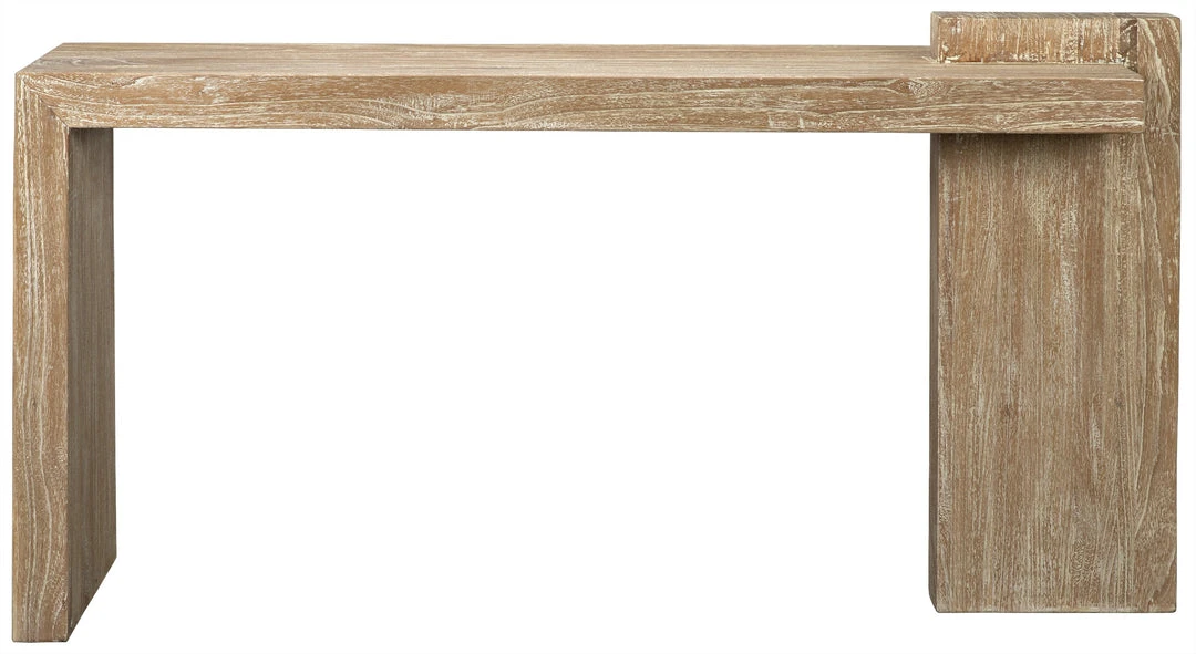 LIVING ROOM Noir Hammond Console, Distressed Mindi 3 LIVING ROOM Noir Hammond Console, Distressed Mindi