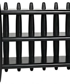 LIVING ROOM Noir Exile Console, Hand Rubbed Black