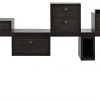 Noir Camille Sideboard, Ebony Walnut Media Consoles & TV Stands
