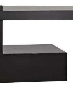 Noir Impendeo Console, Black Metal LIVING ROOM