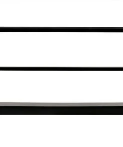 Console Tables Noir Kyoto Console, Black Metal