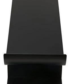 Console Tables Noir Kyoto Console, Black Metal