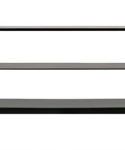 Console Tables Noir Kyoto Console, Black Metal