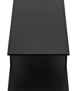 Noir Metro Console, Black Metal
