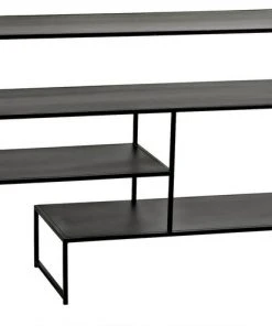 Noir Metro Console, Black Metal