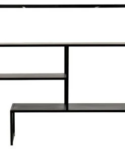 Noir Metro Console, Black Metal