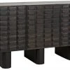 Media Consoles & TV Stands Noir Vega Sideboard, Ebony Walnut