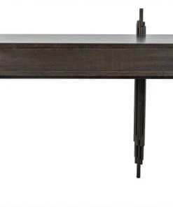 Console Tables Noir Keira Console, Ebony Walnut 21 Console Tables Noir Keira Console, Ebony Walnut