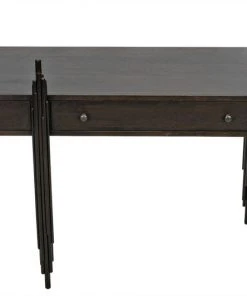Console Tables Noir Keira Console, Ebony Walnut 15 Console Tables Noir Keira Console, Ebony Walnut