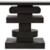 Noir Solange Console, Ebony Walnut