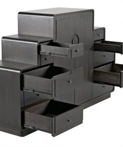 Noir Nova Sideboard, Ebony Walnut