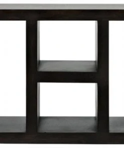 Noir Faction Console, Ebony Walnut Console Tables