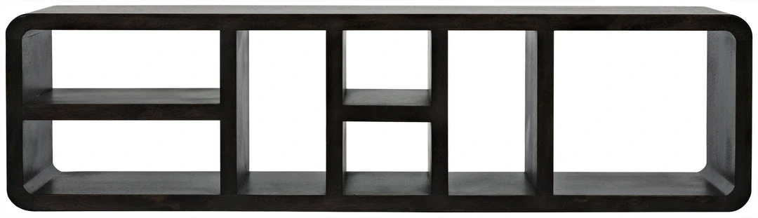 Noir Faction Console, Ebony Walnut Console Tables 3 Noir Faction Console, Ebony Walnut Console Tables