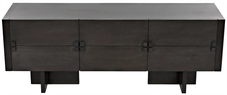 Noir Amidala Sideboard, Two-Tone Pale Media Consoles & TV Stands 6 Noir Amidala Sideboard, Two-Tone Pale Media Consoles & TV Stands