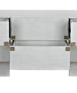 Media Consoles & TV Stands Noir Amidala Sideboard, White Wash