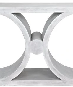 Noir Tara Console, White Wash