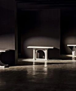 Noir Evelyn Console, White Wash