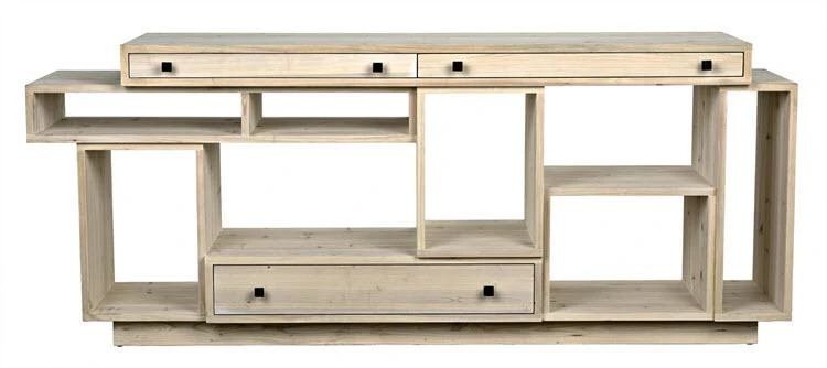 Media Consoles & TV Stands Noir Harry Sideboard, Bleached Old Wood 5 Media Consoles & TV Stands Noir Harry Sideboard, Bleached Old Wood