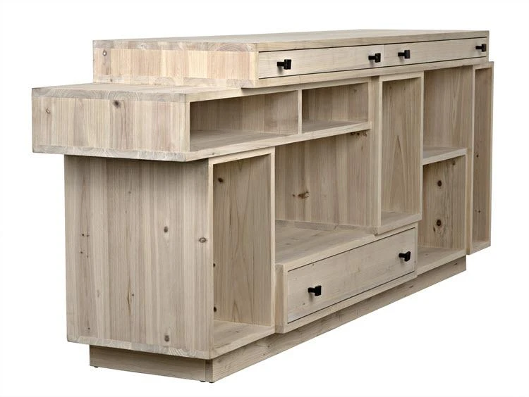 Media Consoles & TV Stands Noir Harry Sideboard, Bleached Old Wood 7 Media Consoles & TV Stands Noir Harry Sideboard, Bleached Old Wood