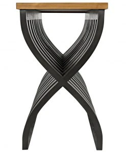 Console Tables Noir Juana Console, Pale Finish, Waxed Top 27 Console Tables Noir Juana Console, Pale Finish, Waxed Top