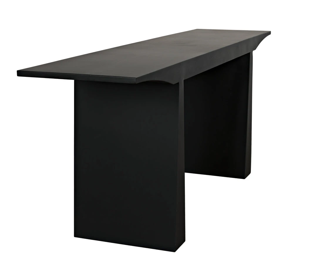Console Tables Noir Truss Console, Black Metal 8 Console Tables Noir Truss Console, Black Metal