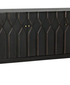 Noir Anubis Sideboard, Pale Rubbed