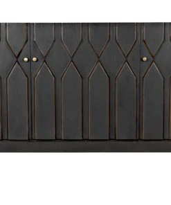 Noir Anubis Sideboard, Pale Rubbed