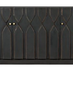 Noir Anubis Sideboard, Pale Rubbed