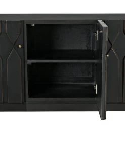 Noir Anubis Sideboard, Pale Rubbed