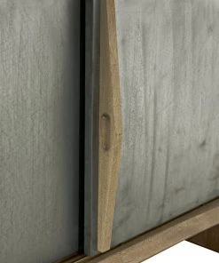 Noir Copenhagen Sideboard With Zinc Door