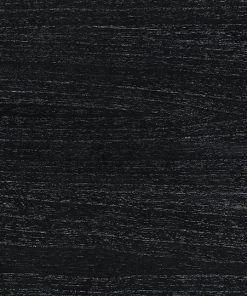 Noir Messer Shelf, Hand Rubbed Black And Gray Wash