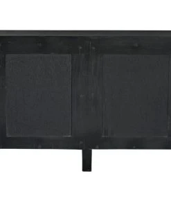 Media Consoles & TV Stands Noir Weston Sideboard, Hand Rubbed Black With Light Brown Trim 29 Media Consoles & TV Stands Noir Weston Sideboard, Hand Rubbed Black With Light Brown Trim