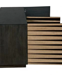 Noir Tyson Sideboard, Ebony Walnut Media Consoles & TV Stands
