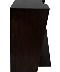 Media Consoles & TV Stands Noir Fatal Sideboard, Ebony Walnut